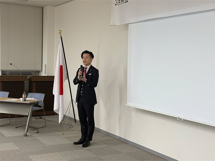 3月例会　万里一空〜想像を超える人財になるために〜