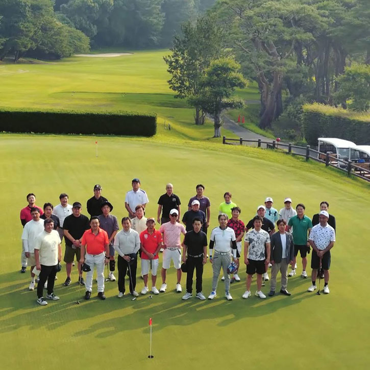 シニア現役合同ゴルフコンペ