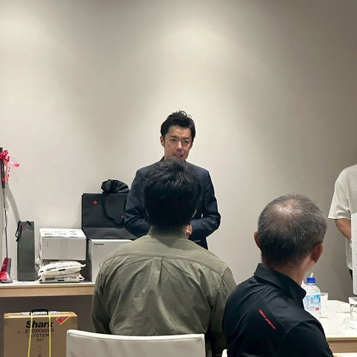 シニア現役合同ゴルフコンペ