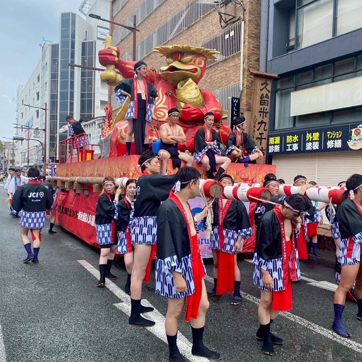 8月第一例会「水の祭典～くるめのまちに彩りを～」