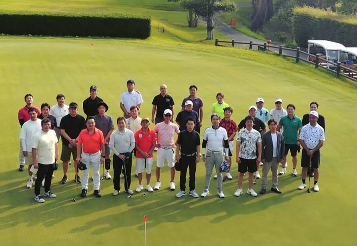 シニア現役合同ゴルフコンペ